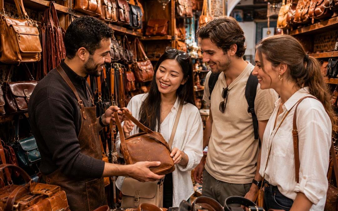 Leather Shopping Tour in Fes, Morocco
