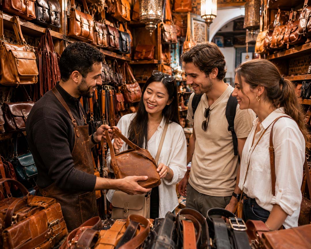 Leather Shopping Tour in Fes, Morocco