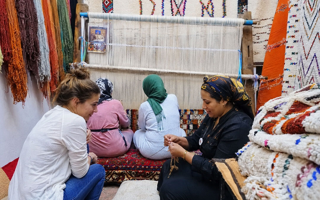 Carpet Weaving Workshop in Fes, Morocco