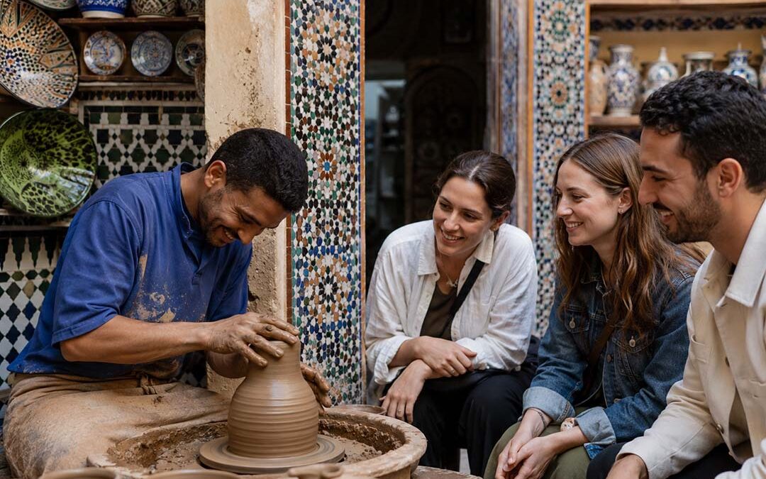 Pottery & Zellige Guided Tour in Fes, Morocco