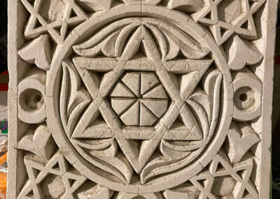 Authentic Workshop of Plaster Carving in Fes | Moroccan Gebs Art