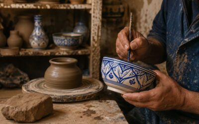 How Fes Pottery Is Made: From Local Clay to Hand-Painted Bleu de Fès Ceramics