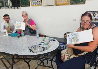 self-guided sketching Fes
